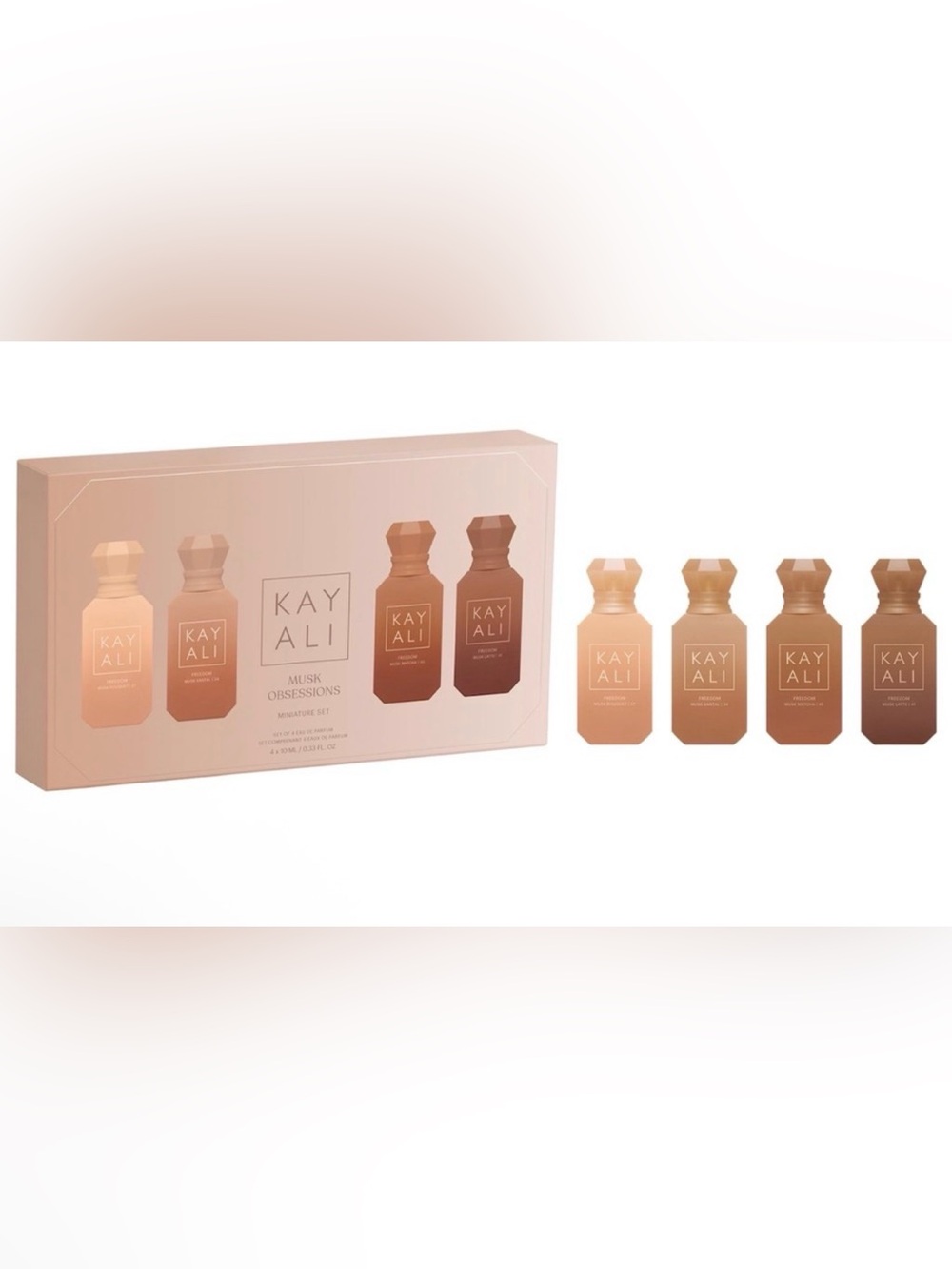 KAYALI Musk Obsessions Miniature Fragrance Set - Pink